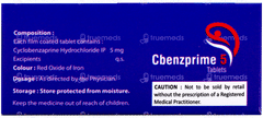 Cbenzprime 5 Tablet 10 Cbenzprime 5 Tablet 10